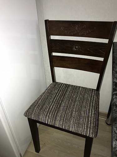 Деревянный стул Simole dirty oak / brown фото покупателя 3